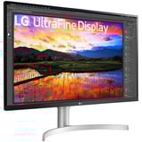 LG  31.5" 4K UHD Moniteur  Blanc