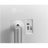 LG  31.5" 4K UHD Moniteur  Blanc