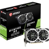 MSI GeForce GTX 1650 Ventus XS 4G OCV1, Carte graphique 1x HDMI, 1x DisplayPort, 1x DVI-D