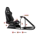 Next Level Racing NLR Racing GTRacer 2.0 Simulator Cockpit, Simulateur de course Noir