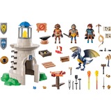 PLAYMOBIL Novelmore - Tour du chevalier avec forgeron et dragon, Jouets de construction 71483