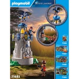 PLAYMOBIL Novelmore - Tour du chevalier avec forgeron et dragon, Jouets de construction 71483
