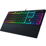 Razer Ornata V3 RGB clavier gaming mécanique Noir, Layout FR (AZERTY), Razer Hybrid-Mecha-Membran, 100%