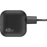 Sitecom 48W GaN Power Delivery chargeur Noir, 1x USB-C