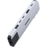 Sitecom  6 in 2 MacBook Air Multiport, Station d'accueil Argent
