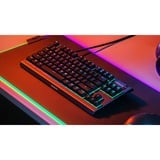 SteelSeries Apex 3 TKL, clavier gaming Noir, Layout FR, SteelSeries Whisper-Quiet, LED RGB, TKL