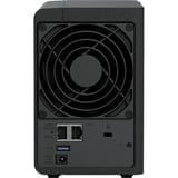Synology DiskStation DS225+ 2x Synology HAT3300-4T 4 To, NAS Noir, 1x 1GbE LAN, 1x 2.5GbE LAN, 2x USB 3.2 Gen 1