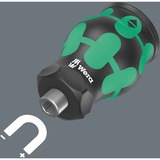 Wera Kraftform Kompakt Stubby Magazin 3, 6 pièces, Set d'embouts de vissage Noir/Vert