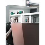 Wera Kraftform Kompakt Stubby Magazin 3, 6 pièces, Set d'embouts de vissage Noir/Vert