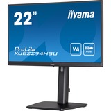 iiyama ProLite XUB2294HSU-B2 21.5" Moniteur Noir, 75 Hz, HDMI, DisplayPort, USB 3.0, Audio, FreeSync