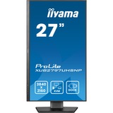 iiyama ProLite XUB2797UHSNP-B1 27" 4K Ultra HD Moniteur Noir, 1x DisplayPort, 1x HDMI, 2x USB-C, 3x USB-A, 1x RJ-45