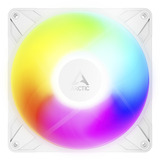 ARCTIC P14 Pro Reverse A-RGB ventilateur de boîtier Blanc, 140 x 140 x 30 mm, PWM, Ventilateur, 14 cm, 166,5 m³/h, Blanc