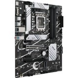 ASUS PRIME B760-PLUS D4 carte mère socket 1700 Noir/Argent, RAID, 2,5Gb-LAN, Sound, ATX