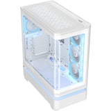 ASUS Prime AP304 ARGB boîtier midi tower Blanc | 2x USB-A | 1x USB-C | RGB | Window