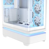 ASUS Prime AP304 ARGB boîtier midi tower Blanc | 2x USB-A | 1x USB-C | RGB | Window