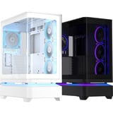 ASUS Prime AP304 ARGB boîtier midi tower Blanc | 2x USB-A | 1x USB-C | RGB | Window