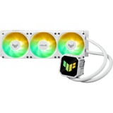 ASUS TUF Gaming LC III 360 ARGB White Edition Boitier PC Refroidisseur de liquide tout-en-un 12 cm Blanc, Watercooling Blanc, Refroidisseur de liquide tout-en-un, 12 cm, Blanc