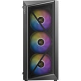 Antec  boîtier midi tower Noir | 3x USB-A | Window