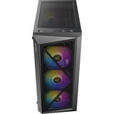 Antec  boîtier midi tower Noir | 3x USB-A | Window