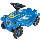 BIG BIG Bobby-Car Classic Police, Toboggan bleu