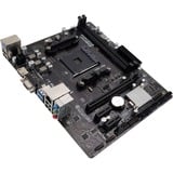 Biostar B450MHP carte mère socket AM4 Gris, RAID, Gb-LAN, Sound, µATX