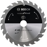 Bosch 2 608 837 671 lame de scie circulaire 14 cm 1 pièce(s) Bois dur, Bois tendre, Bois, 14 cm, 2 cm, 1 mm, 10500 tr/min, 1,5 mm