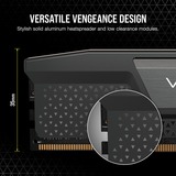 Corsair 16 Go DDR5-5200 Kit, Mémoire vive Noir, CMK16GX5M2B5200C40, Vengeance