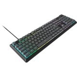 Corsair K55 CORE RGB, clavier gaming Gris, Layout BE, Rubberdome, BE Layout, Rubber dome, LED RGB