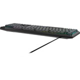 Corsair K55 CORE RGB clavier gaming Gris, Layout BE (AZERTY), Rubberdome, 100%, BE Layout, Rubber dome, LED RGB