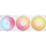 Corsair iCUE LINK RX360 II ventilateurs de boîtier RGB  Blanc, 3 pièces, 360 x 129 x 26 mm
