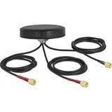 DeLOCK LTE MIMO Dualband WLAN, Antenne Noir