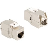 DeLOCK RJ45 jack > LSA Cat.6A STP, Module de Keystone 4 pièces