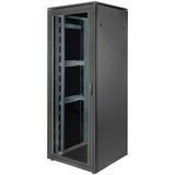 Digitus Armoire réseau de série Unique - 800 x 800 mm (lxp), Armoire informatique Rack autonome, 42U, 800 kg, Noir