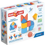 GEOMAG Magicube 3 Shapes Recycled Animals, Jouets de construction 