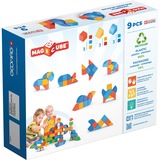 GEOMAG Magicube 3 Shapes Recycled Animals, Jouets de construction 