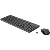 HP 330 set de bureau sans fil Noir, Layout BE (AZERTY), 100%