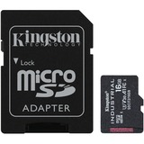 Kingston Industrial microSDHC 16 Go, Carte mémoire Noir, Adaptateur SD inclus, Classe 10, UHS-I, U3, V30, A1