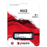 Kingston NV2 4 To SSD SNV2S/4000G, PCIe 4.0 x4, NVMe, M.2 2280