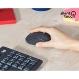 Logitech MK295 Silent Wireless set de bureau Gris foncé, Layout BE (AZERTY), 100%