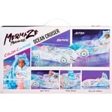 MGA Entertainment Mermaze Mermaidz - Ocean Cruiser avec changement de couleur, Jeu véhicule Transparent