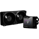 MSI MEG CORELIQUID S280 système de refroidissement d’ordinateur Processeur Refroidisseur de liquide tout-en-un Noir, Watercooling Noir, Refroidisseur de liquide tout-en-un, 82,27 cfm, Noir