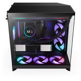 NZXT  boîtier midi tower Noir (Mat) | 2x USB-A | 1x USB-C | RGB | Verre Trempé