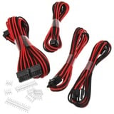 Phanteks Extension Cables Combo, Câble d'extension Noir/Rouge