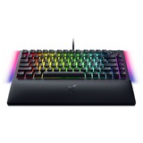 Razer BlackWidow V4 75%, clavier gaming Noir, Layout États-Unis, Razer certified Mechanical Orange Switches