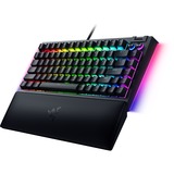 Razer BlackWidow V4 75%, clavier gaming Noir, Layout États-Unis, Razer certified Mechanical Orange Switches