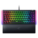 Razer BlackWidow V4 RGB clavier gaming mécanique Noir, Layout US (QWERTY), Razer certified Mechanical Orange Switches, 75 %