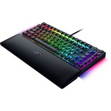 Razer BlackWidow V4 RGB clavier gaming mécanique Noir, Layout US (QWERTY), Razer certified Mechanical Orange Switches, 75%