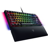 Razer BlackWidow V4 RGB clavier gaming mécanique Noir, Layout US (QWERTY), Razer certified Mechanical Orange Switches, 75%
