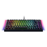 Razer BlackWidow V4 RGB clavier gaming mécanique Noir, Layout US (QWERTY), Razer certified Mechanical Orange Switches, 75%