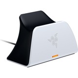 Razer RC21-01900100-R3M1 Accessoire de manette de jeux Socle de chargement, Station de recharge Blanc/Noir, Socle de chargement, PlayStation 5, Blanc, USB, USB Type-C vers USB Type-A, Type A